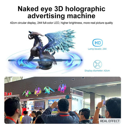 3D Hologram Projector Fan
